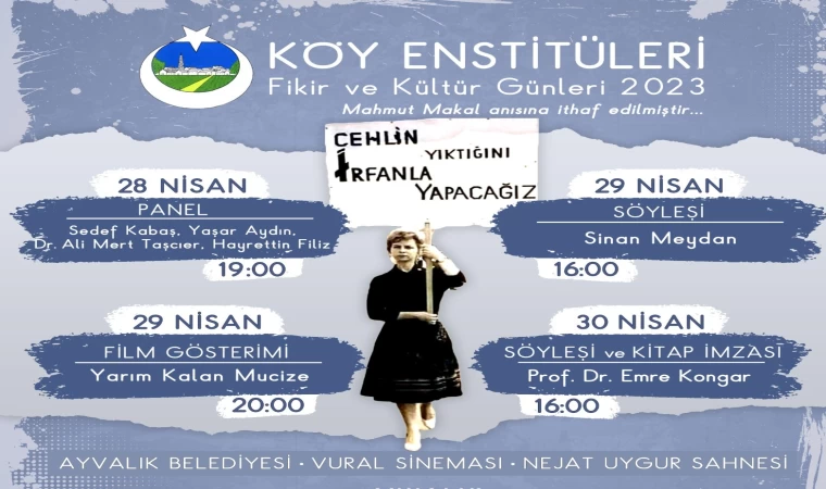 Fikir  ve Kültür Günleri 2023 Başlıyor