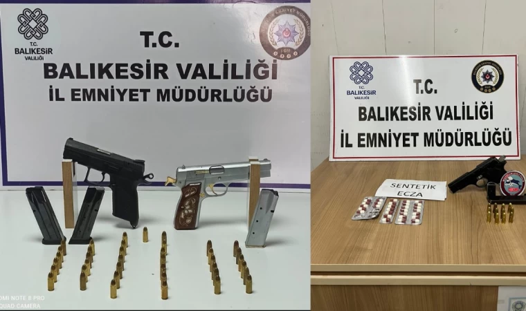 Balıkesir'de 40 şahıs yakalandı