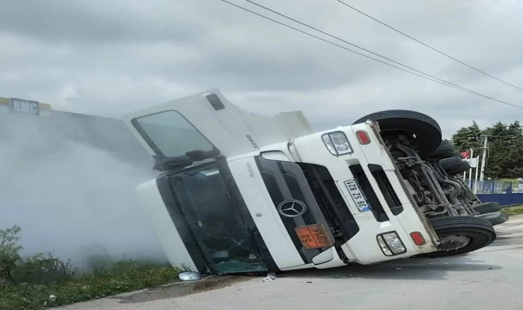 Bandırma’da Tanker Kazası