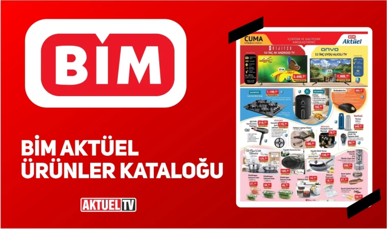 BİM 19 Mayıs Aktüel Ürünler