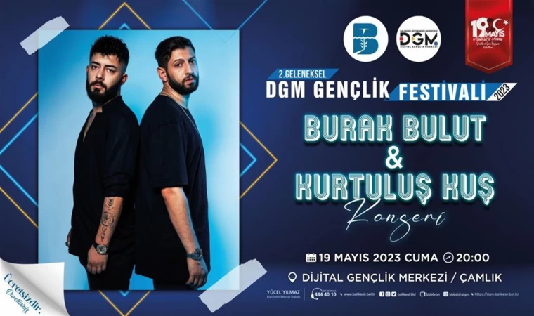 Burak Bulut & Kurtuluş Kuş Balıkesir'e geliyor