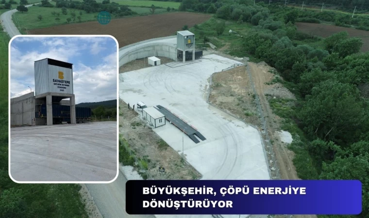 Büyükşehir, çöpü enerjiye dönüştürüyor