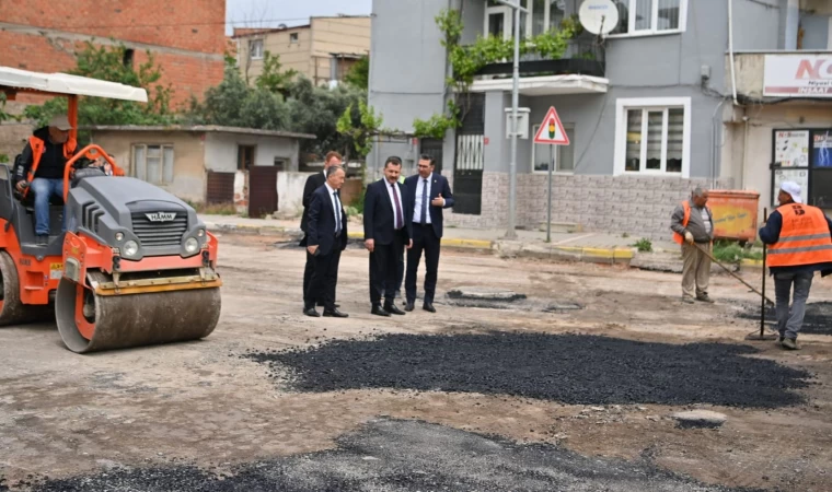 Büyükşehrin asfalt çalışmaları tam gaz