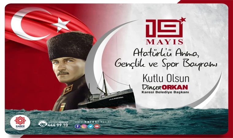 Dinçer Orkan 19 Mayıs’ı kutladı