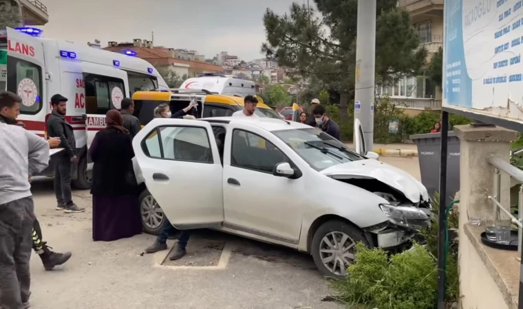 Erdek'te trafik kazası