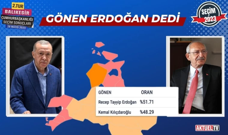 Gönen az farkla Erdoğan dedi