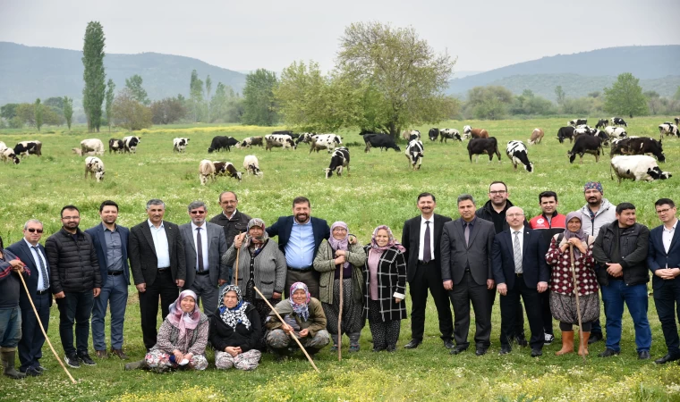 Sındırgı’da hayvancılığa destek projesi