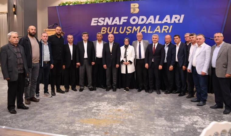 Yücel Yılmaz Esnaf Odalarıyla Buluştu