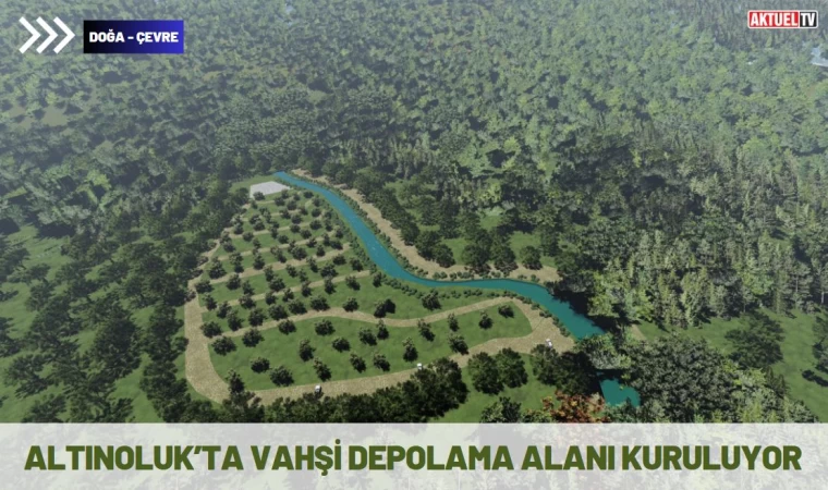 Altınoluk’ta Vahşi Depolama Alanı Kuruluyor