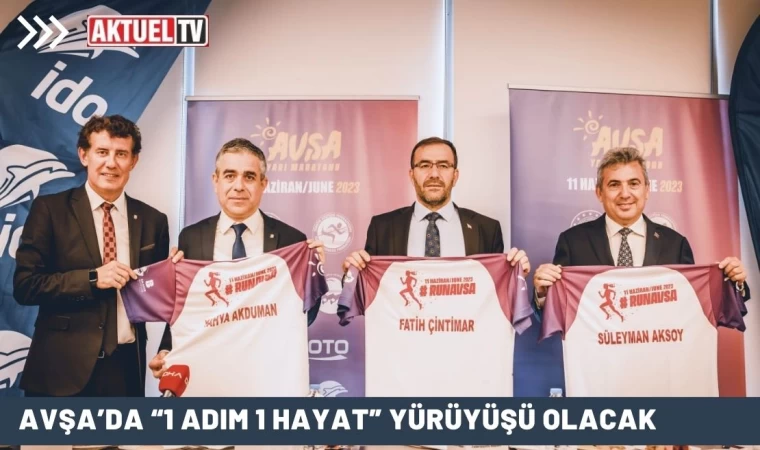 Avşa’da “1 Adım 1 Hayat” Yürüyüşü 10 ülkeyi birleştiriyor