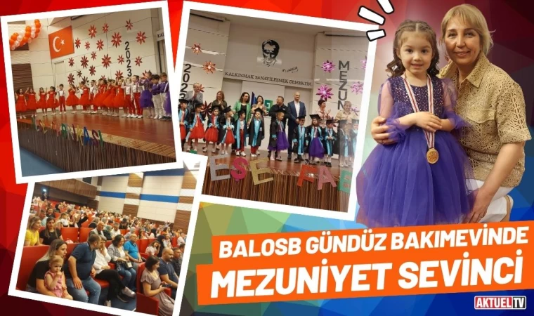 Balosb Gündüz Bakımevinde Mezuniyet Sevinci