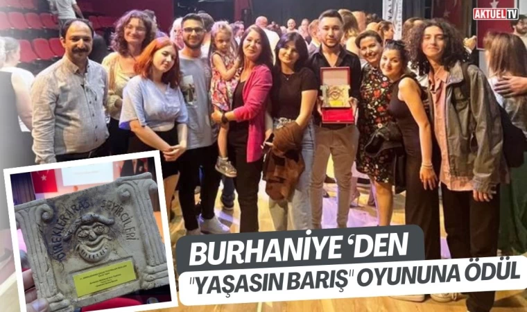 Burhaniye ‘den "Yaşasın Barış" oyununa ödül