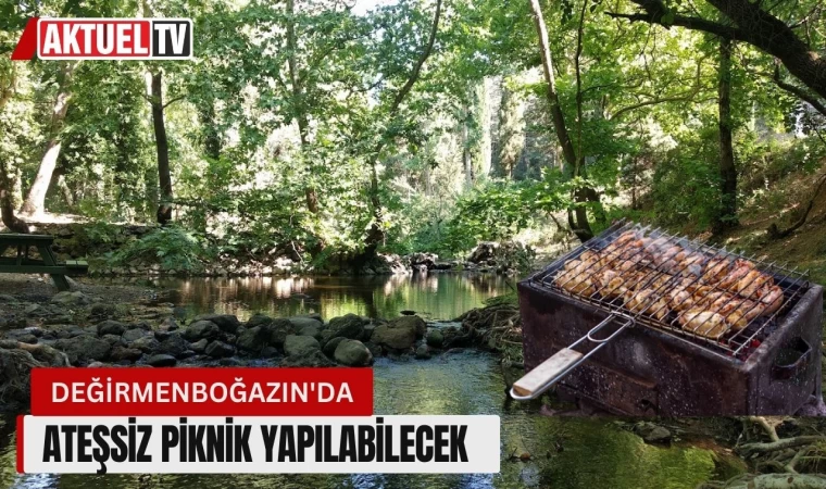 Değirmenboğazın’da Ateşsiz Piknik Yapılabilecek