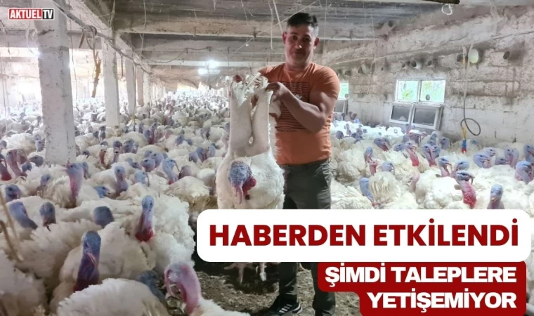 Haberden etkilendi, şimdi taleplere yetişemiyor