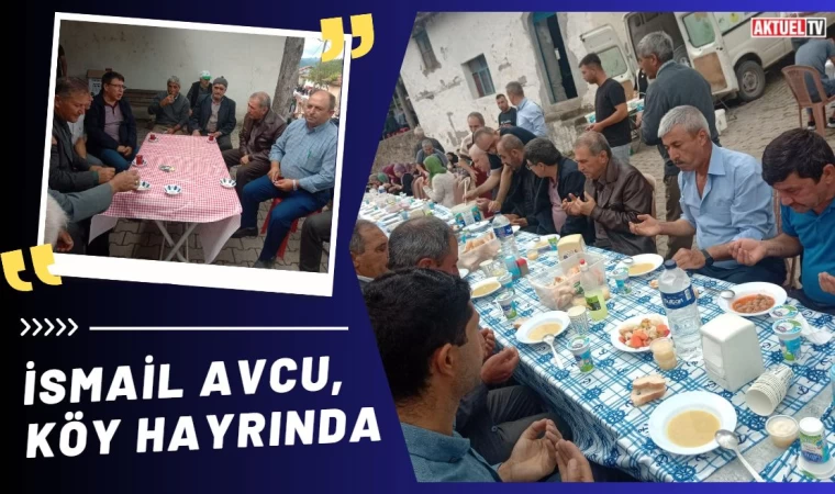 İsmail Avcu, köy hayrında