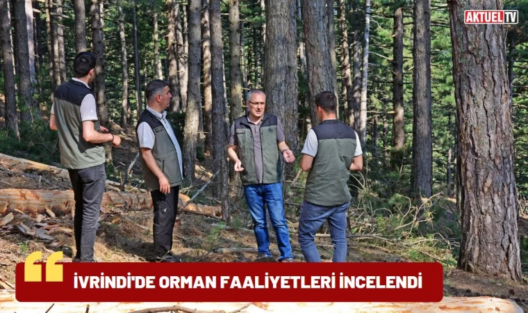 İvrindi’de Orman Faaliyetleri İncelendi