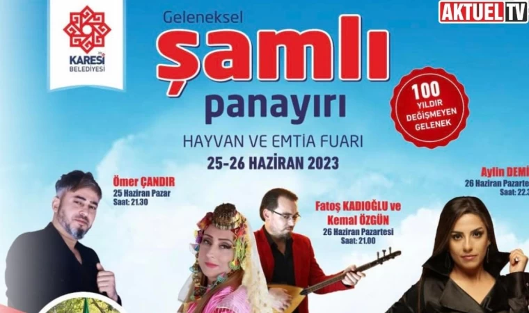 Geleneksel Şamlı panayırı başlıyor