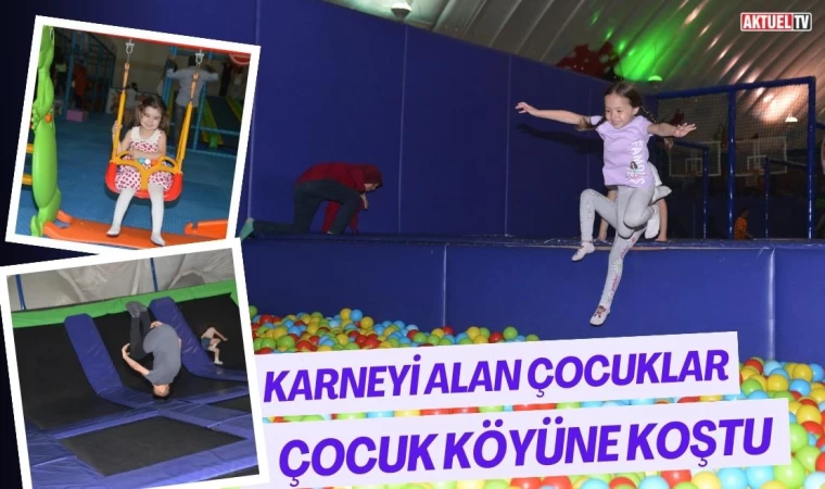 Karneyi Alan Çocuklar Çocuk Köyüne Koştu