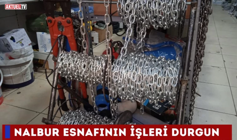 Nalbur Esnafının İşleri Durgun