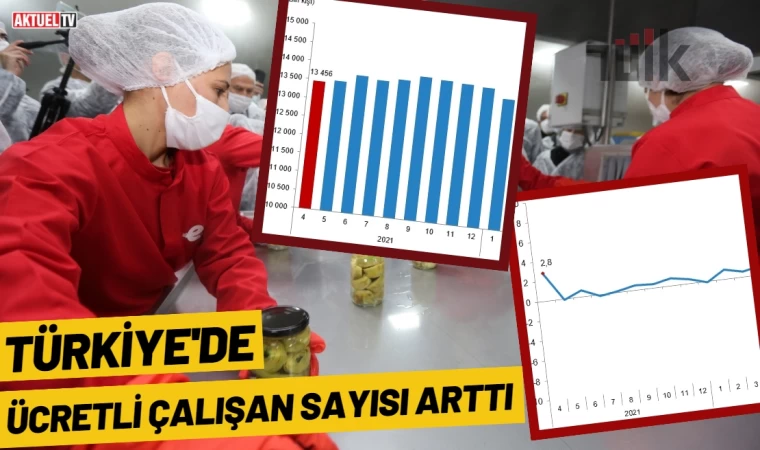 Ücretli Çalışan Sayısı Arttı