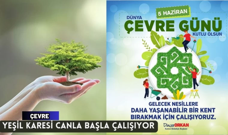 Yeşil Karesi canla başla çalışıyor