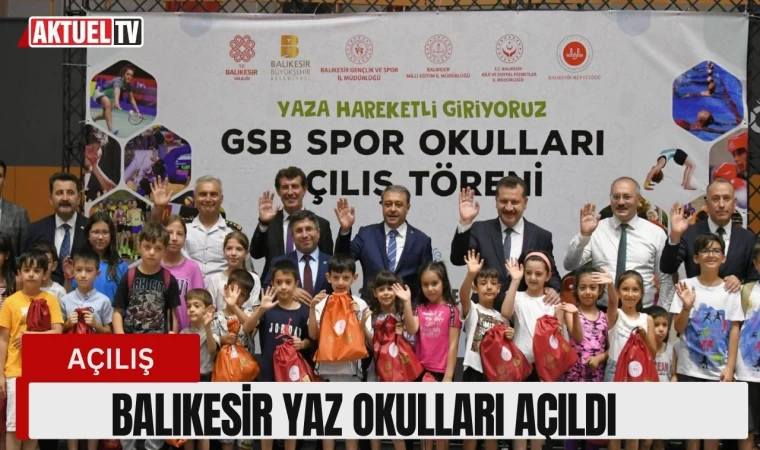 Balıkesir Yaz Okulları Açıldı