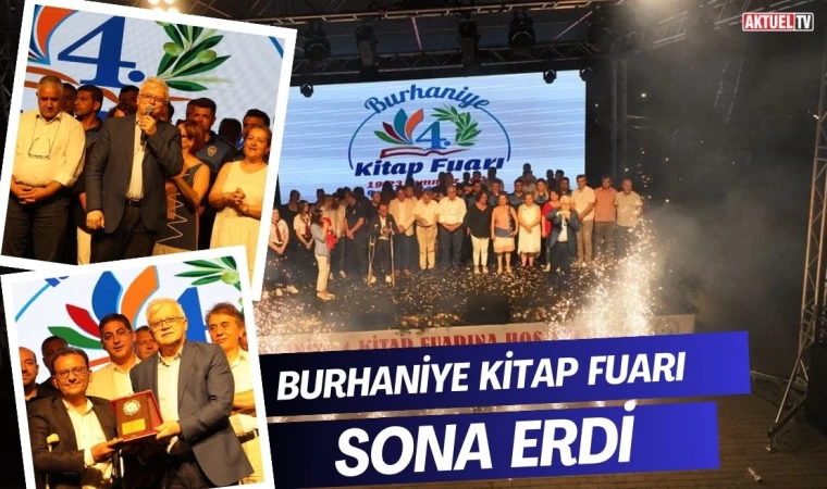 Burhaniye Kitap Fuarı Sona Erdi