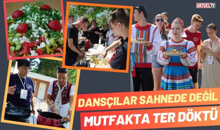 Dansçılar Sahnede Değil Mutfakta Ter Döktü