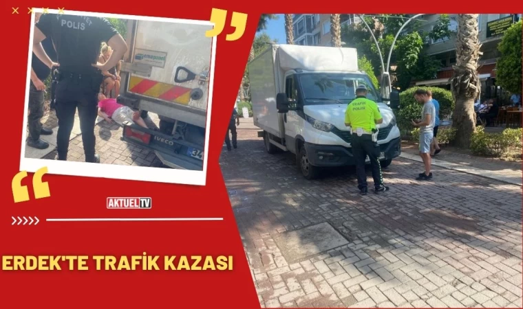 Erdek’te Trafik Kazası