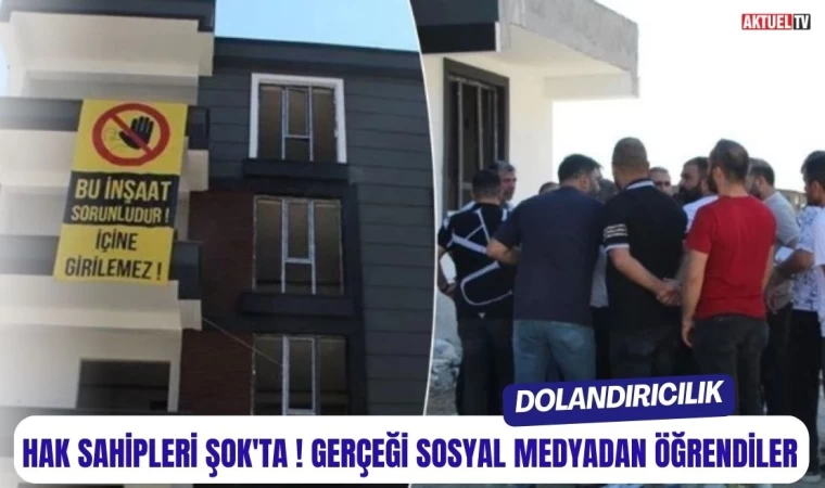 Hak Sahipleri Şokta, Gerçeği Sosyal Medyadan Öğrendiler