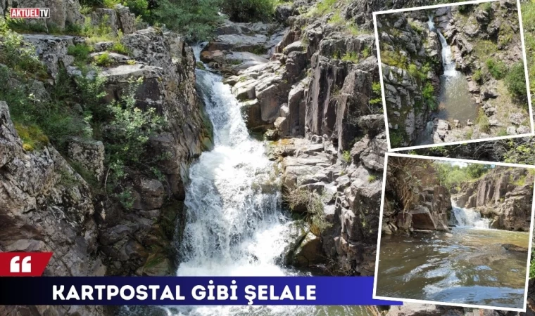 Kartpostal Gibi Şelale