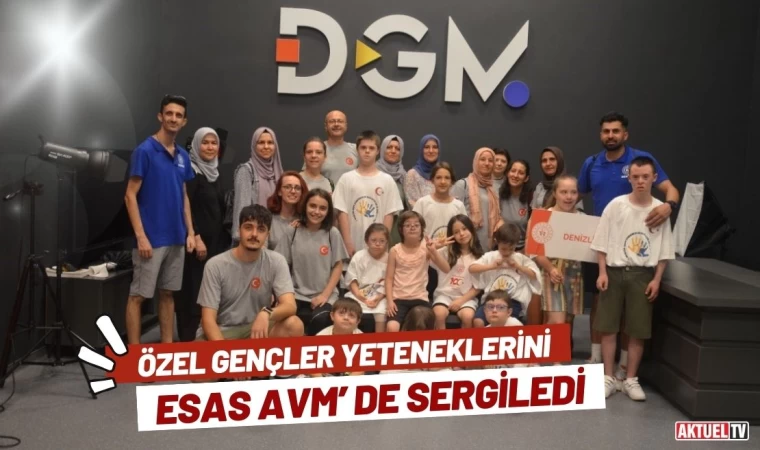 Özel Gençler Yeteneklerini Esas AVM’ de Sergiledi