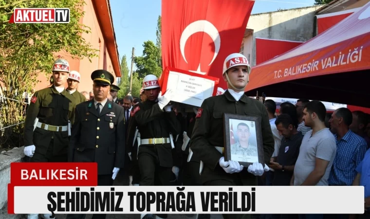 Şehidimiz Toprağa Verildi