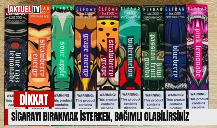 Sigarayı Bırakmak İsterken, Bağımlı Olabilirsiniz