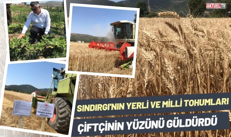 Sındırgı’da Üretilen Yerli Ve Milli Tohumlar Yüz Güldürdü