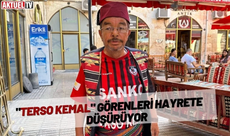 Tersten Konuşan "Terso Kemal" Görenleri Hayrete Düşürüyor