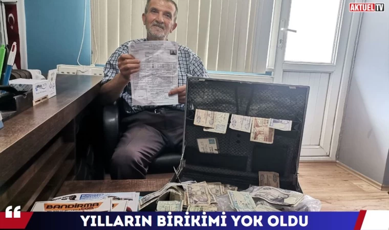 Yılların Birikimi Yok Oldu