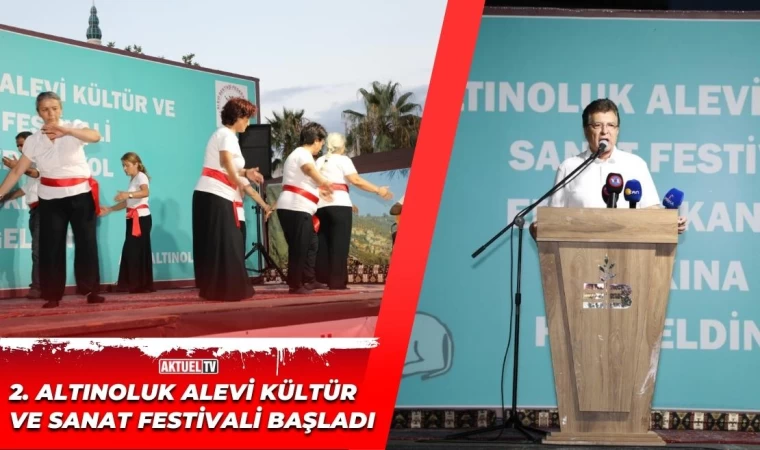 2. Altınoluk Alevi Kültür ve Sanat Festivali Başladı