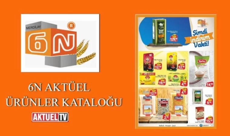 6N 17 Ağustos Aktüel Ürünler Kataloğu