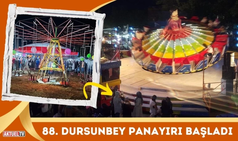 88. Dursunbey Panayırı Başladı