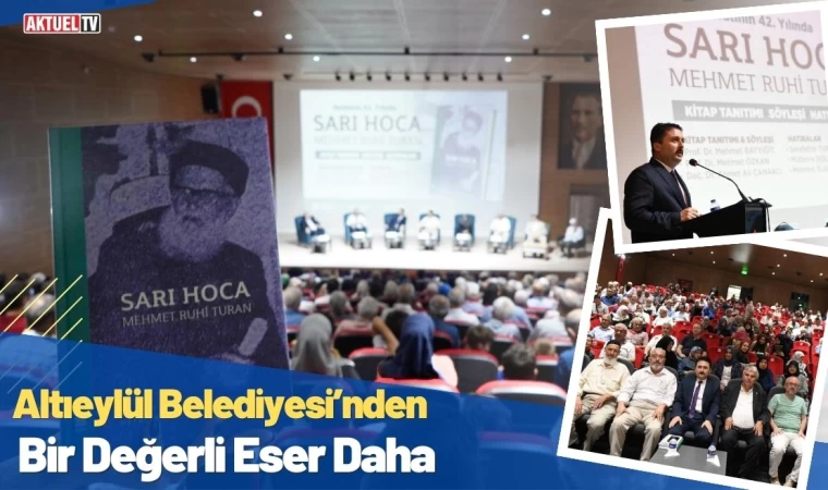 Altıeylül Belediyesi’nden Bir Değerli Eser Daha