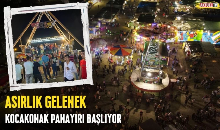 Asırlık Gelenek Kocakonak Panayırı Başlıyor