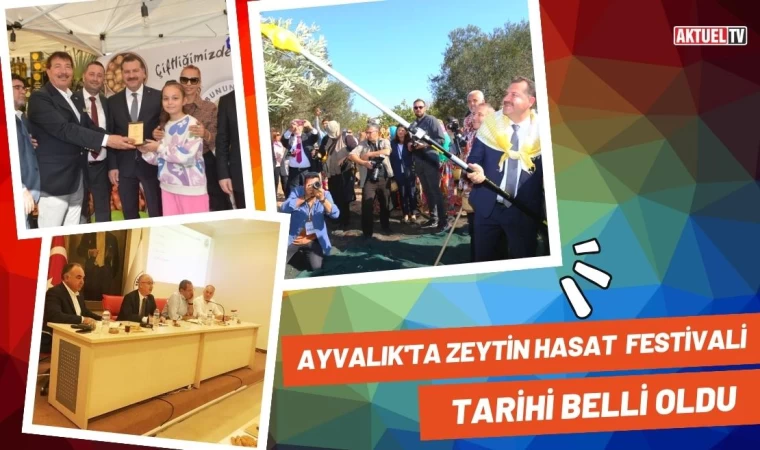 Ayvalık’ta Zeytin Hasat Festivali Tarihi Belli Oldu