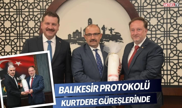 Balıkesir Protokolü Kurtdere Güreşlerinde