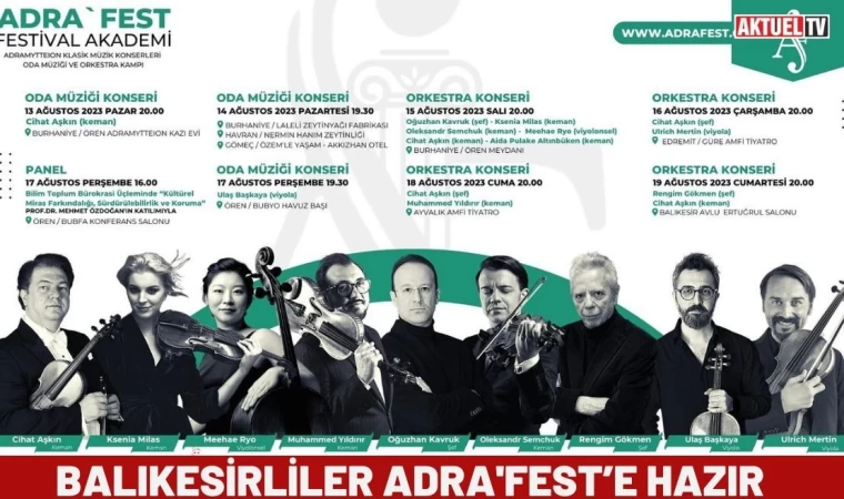 Balıkesirliler ADRA'FEST’e Hazır