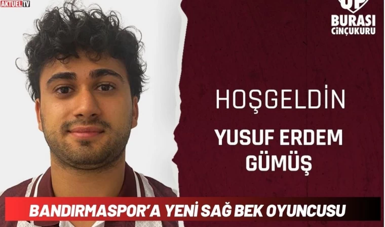 Bandırmaspor’a Yeni Sağ Bek Oyuncusu