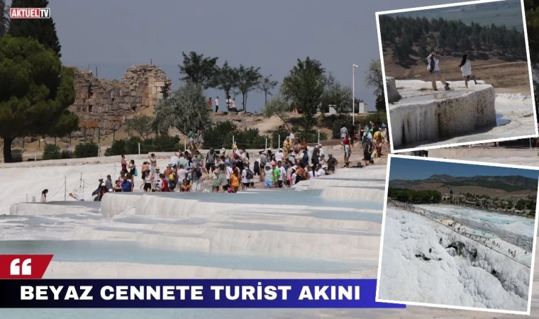 Beyaz Cennete Turist Akını