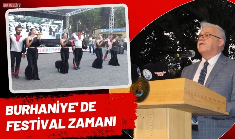 Burhaniye’de Festival Zamanı