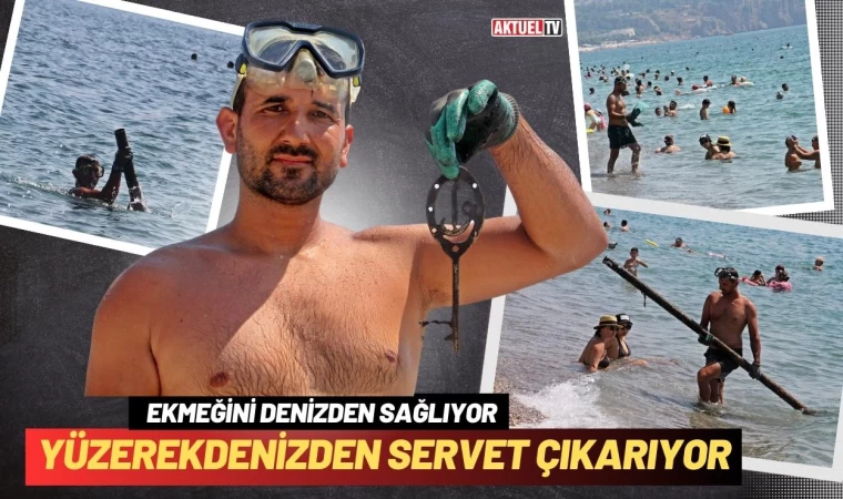 Denizin Dibinden Servet Çıkarıyor