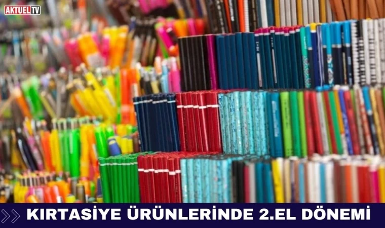 Kırtasiye Ürünlerinde 2. El Dönemi